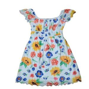 NWT Delias Dolls Kill Here Comes the Sun Floral Shirred Mini Dress